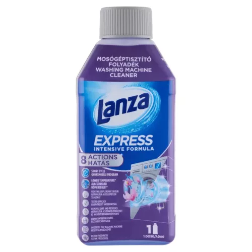 Lanza mosógép tisztító 250ml Express
