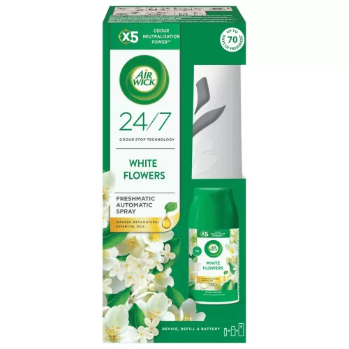 Air Wick Freshmatic készülék+utántöltő 250 ml White Flowers