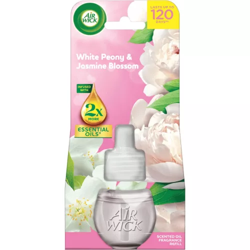 Air Wick elektromos illatosító utántöltő 19 ml White Peony & Jasmine Blossom