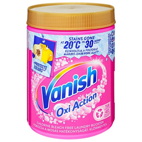 Vanish Oxi Action folteltávolító por 970g (6db/karton) SZÍNES