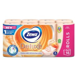   Zewa Deluxe Cashmere Peach toalettpapír 3 rétegű (16 tekercs)
