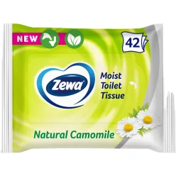 Zewa nedves toalettpapír Natural Camomile 42db/csomag