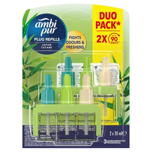 Ambi Pur 3volution utántöltő Japan Tatami 2x20ml (6db/karton)