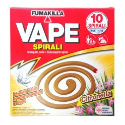 Vape szúnyogriasztó Citronella spirál 10db (24db/karton)