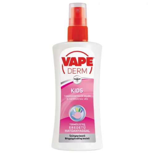 Vape Derm Kids szúnyog- és kullancsriasztó sensitive pumpás 100ml  (6db/karton)