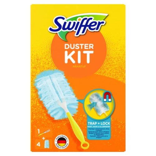 Swiffer Duster portalanító kezdőszett (1db nyél + 4db portalanító utántöltő) (9db/karton)