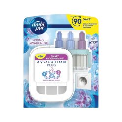   Ambi Pur 3volution készülék + utántöltő Lenor Spring 20ml (4db/csomag)