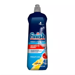 Finish Rinse&Shine mosogatógép öblítő, lemon, 800ml