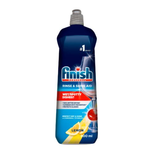 Finish Rinse&Shine mosogatógép öblítő, lemon,  800ml 