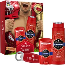   Old Spice Ajándékcsomag CAPTAIN THE FOOTBALLER Tusfürdő 250 ml + Dezodor 150ml