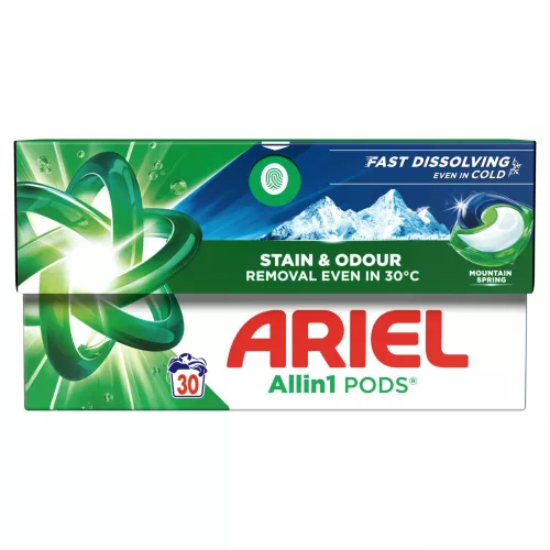 Ariel All in 1 mosókapszula 30 db-os Mountain Spring