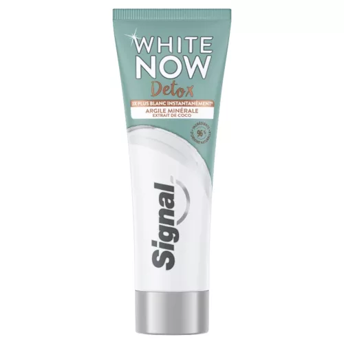 Signal White Now Detox Mineral Clay & Coconut Extract fogkrém 75 ml