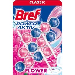   Bref wc tisztító golyós Mega Pack (3DB-OS, 9csg/karton) power aktiv 3X50g Flower