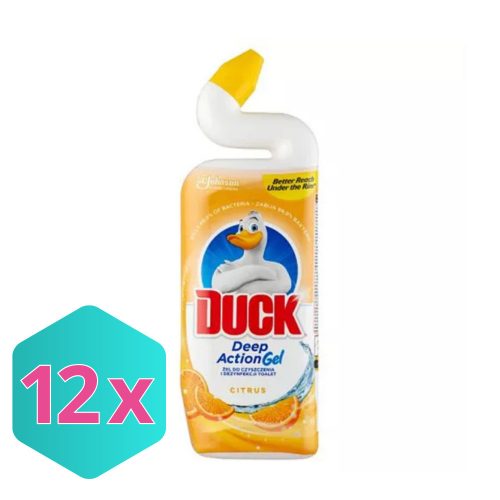 Duck kacsa wc tisztító 750ml citrus KARTON - 12 db
