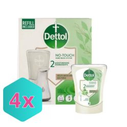   Dettol No Touch szenzoros szappanadagoló - Aloe Vera utántöltővel 250ml KARTON - 4 db