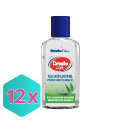 Bradolife kézfertőtlenítő gél 50ml ALOE KARTON -12 db