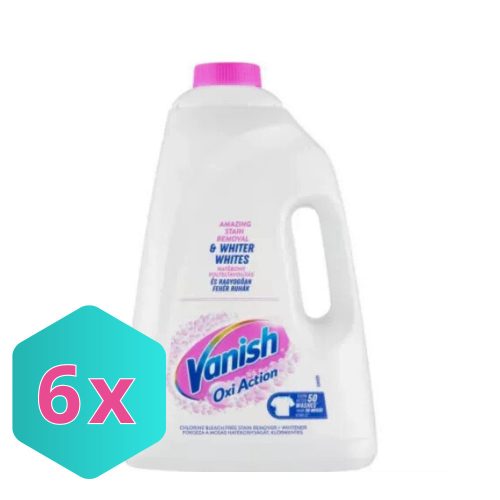 Vanish Oxi Action folttisztító gél FEHÉR 3L  KARTON - 6 db