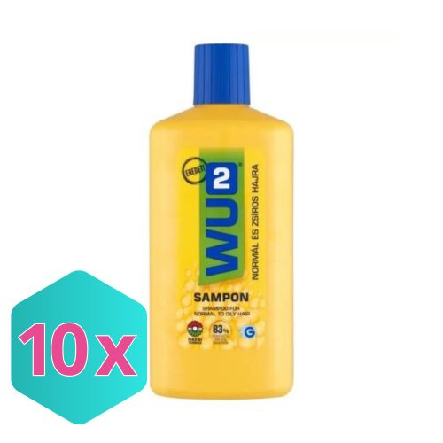 WU-2 sampon Normál és Zsíros hajra 1L  KARTON - 10 db