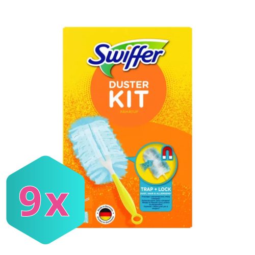Swiffer Duster portalanító kezdőszett (1db nyél + 4db portalanító utántöltő) KARTON - 9 db