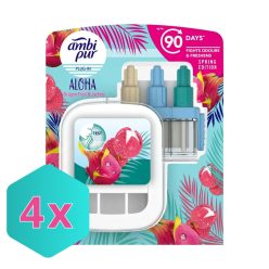   Ambi Pur 3volution készülék + utántöltő ALOHA (Dragon fruit&Lychee) 20ml KARTON - 4 db