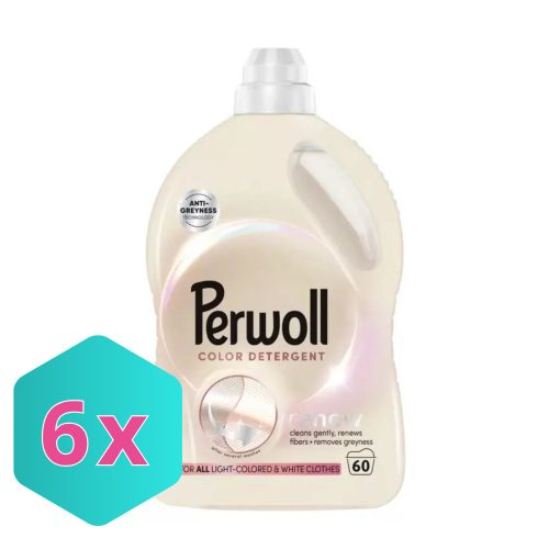 Perwoll folyékony mosószer 3L Világos ruhákhoz KARTON - 6 db